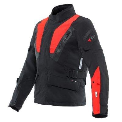 Dainese D-AIR STELVIO D-DRY XT bunda černá/červená vel.46